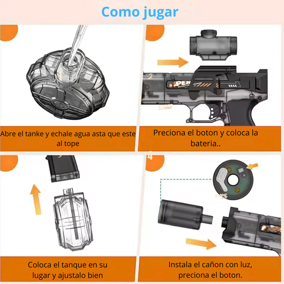 pistolas de agua 3000 